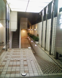 ホテル リステル新宿の屋外通路
