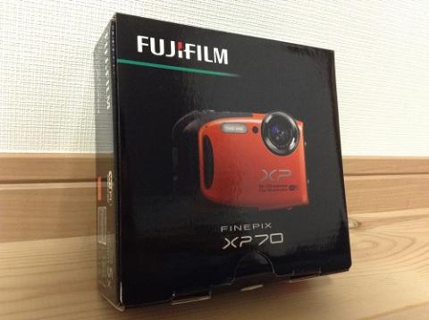 富士フィルムのデジタルカメラ「ファインピックス XP70」を購入した
