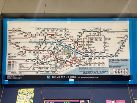 東京メトロ南北線 駒込駅の路線図、運賃表、各駅までの所要時間