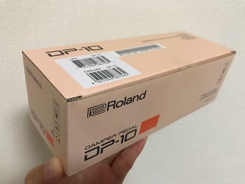 Roland DAMPER PEDAL DP-10の箱