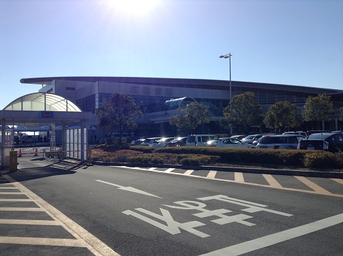 広島空港の駐車場