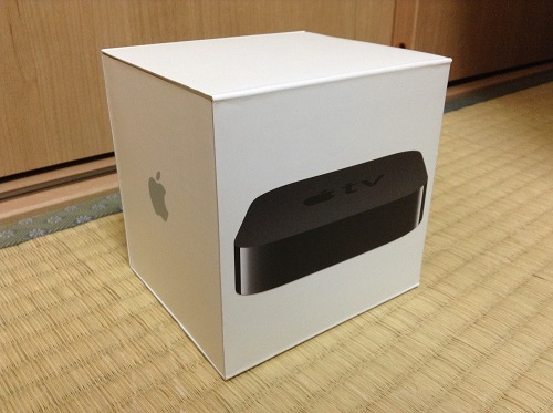 Apple TV MD199J/Aの箱