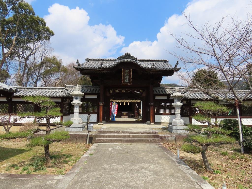 松山神社 唐門