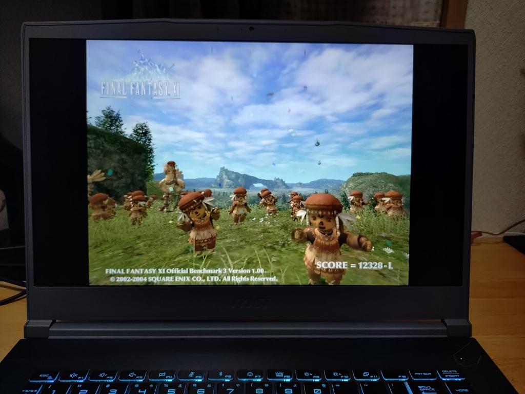 ff14ベンチマーク「LOW」での結果