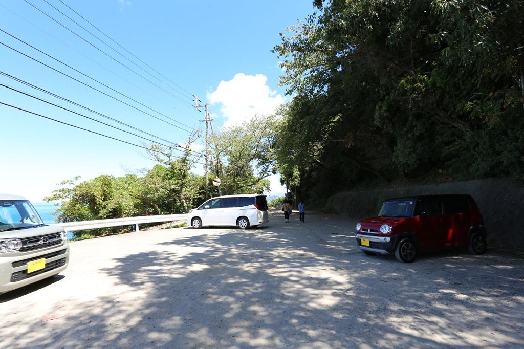 下灘駅臨時駐車場