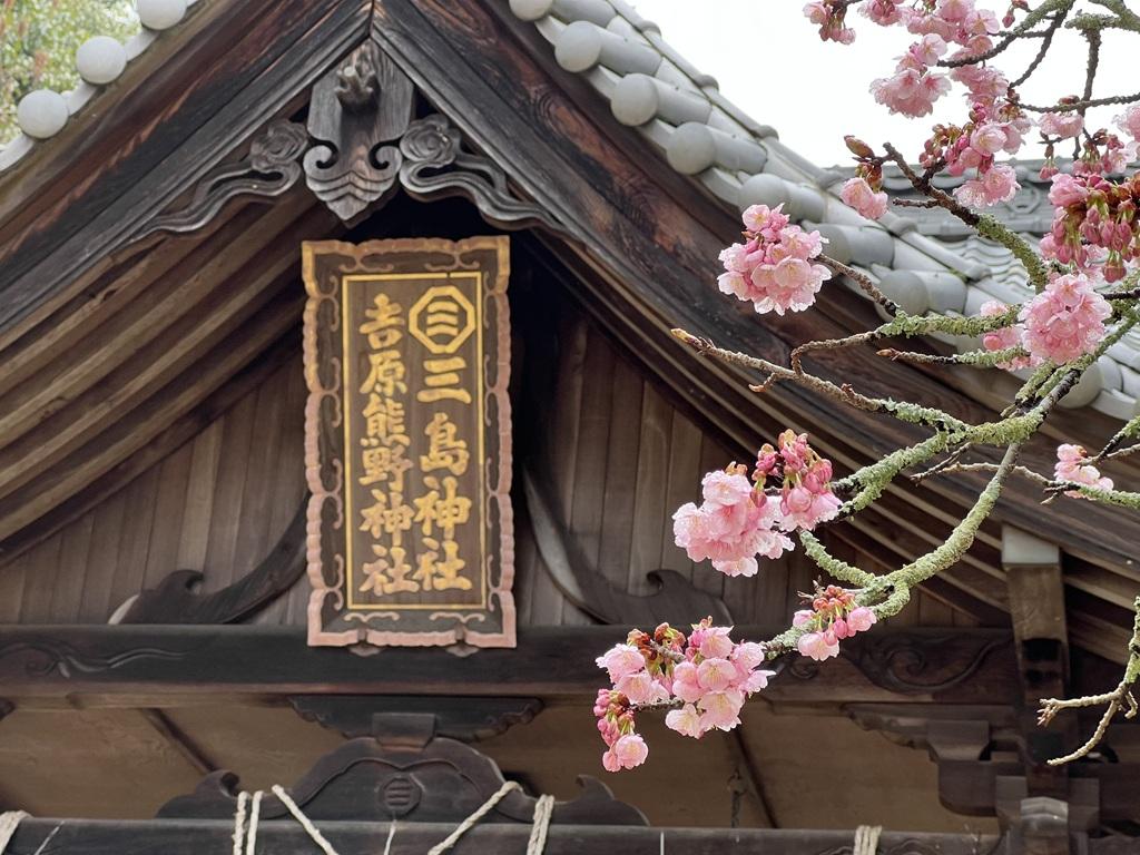 三島神社・吉原熊野神社の神額